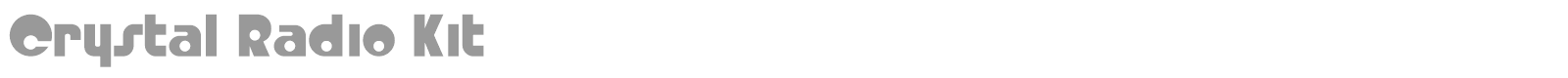 Crystal Radio Kit font preview
